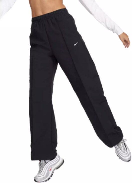 Nike Pants - NWT Nike Sportswear Everything Wovens Mid Rise Open Hem Pants Black M FQ3588